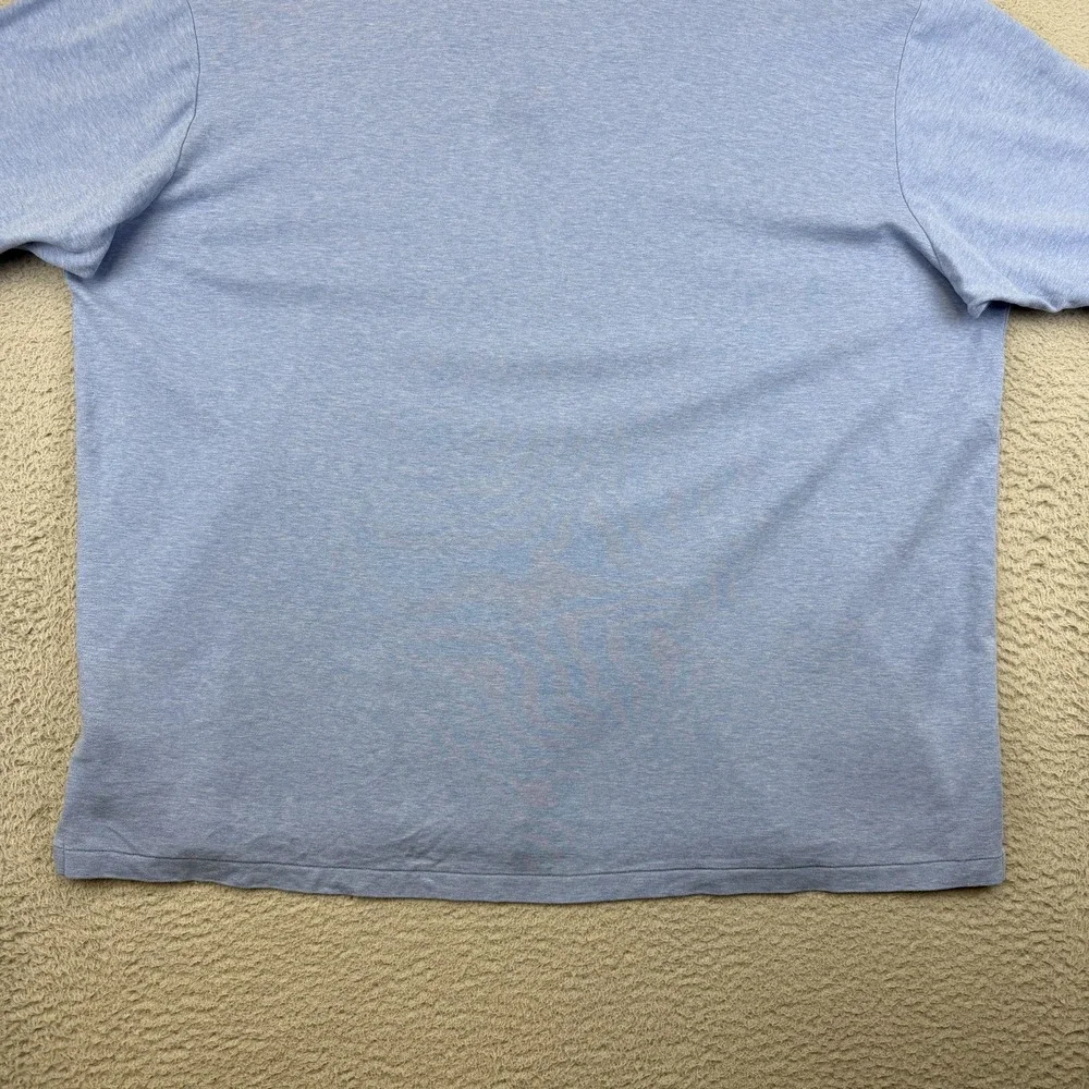Polo Ralph Lauren Polo Shirt Mens 2XLT Blue Big & Tall Short‎ Sleeve Pony Logo